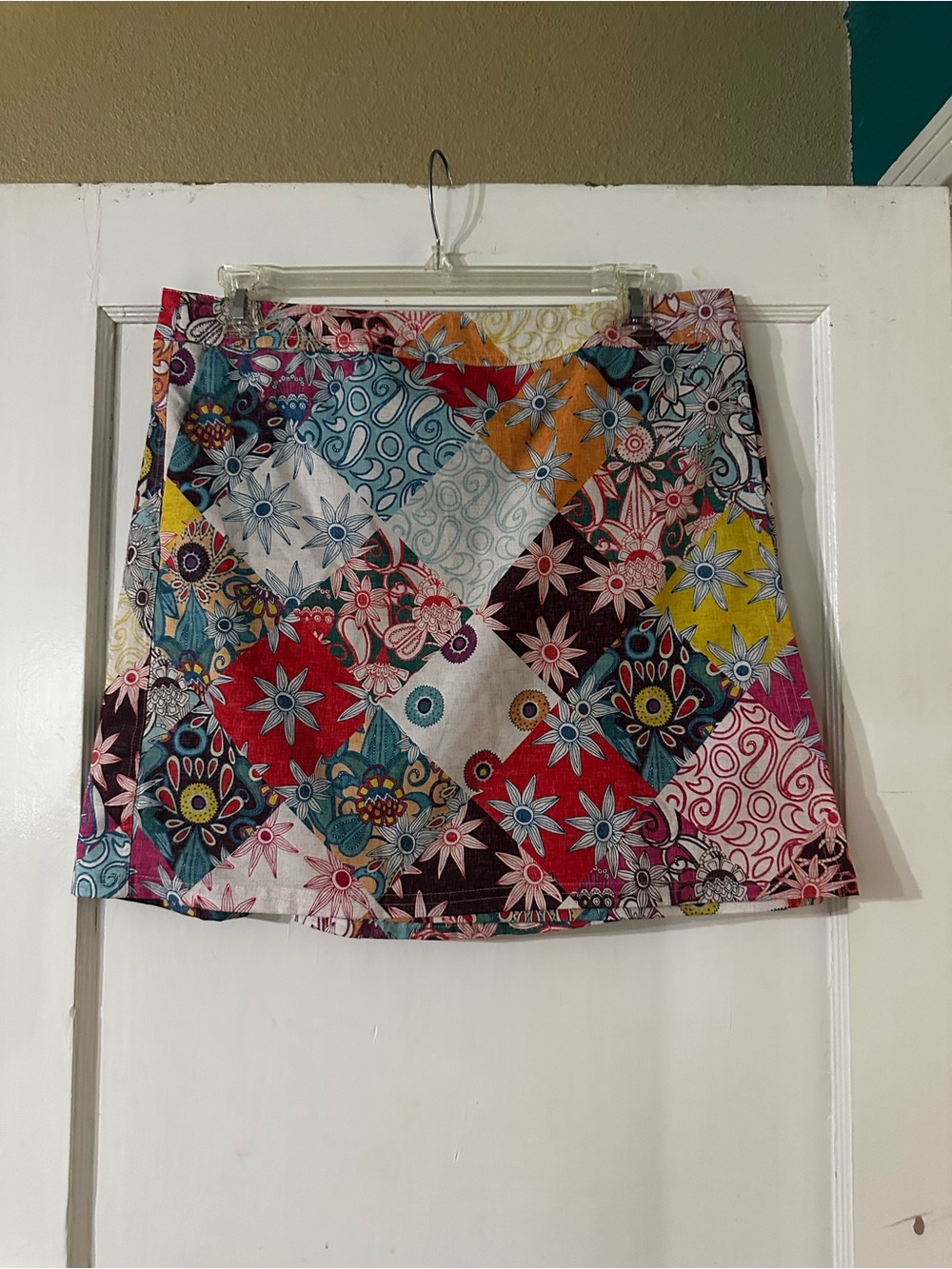 Rip skirt floral size XL